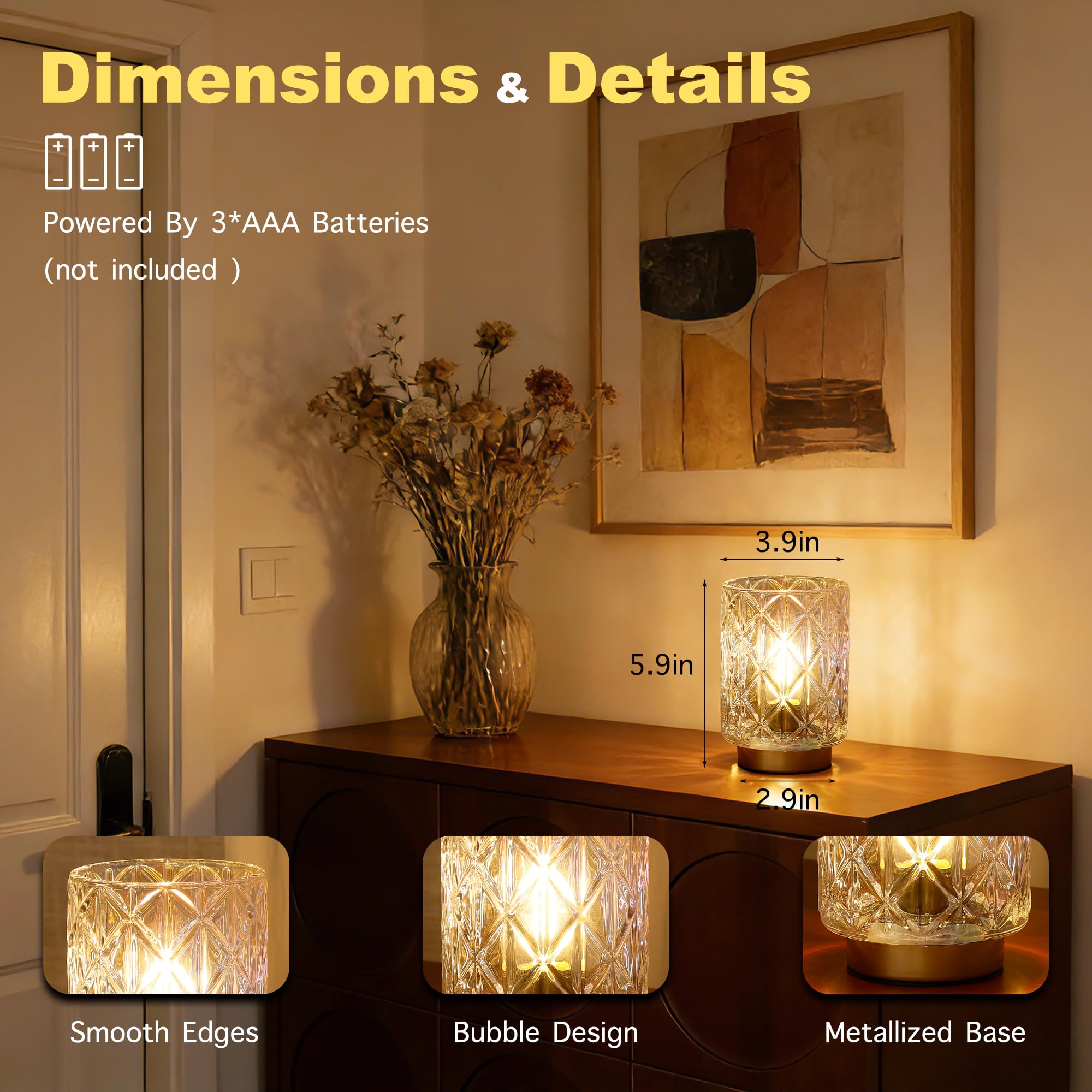 ULAROOM enhances dorm or cubicle ambiance with warm light