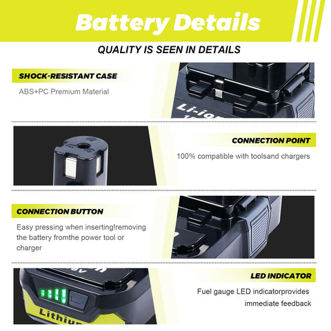 Two-battery setup supports uninterrupted power during home improvement tasks