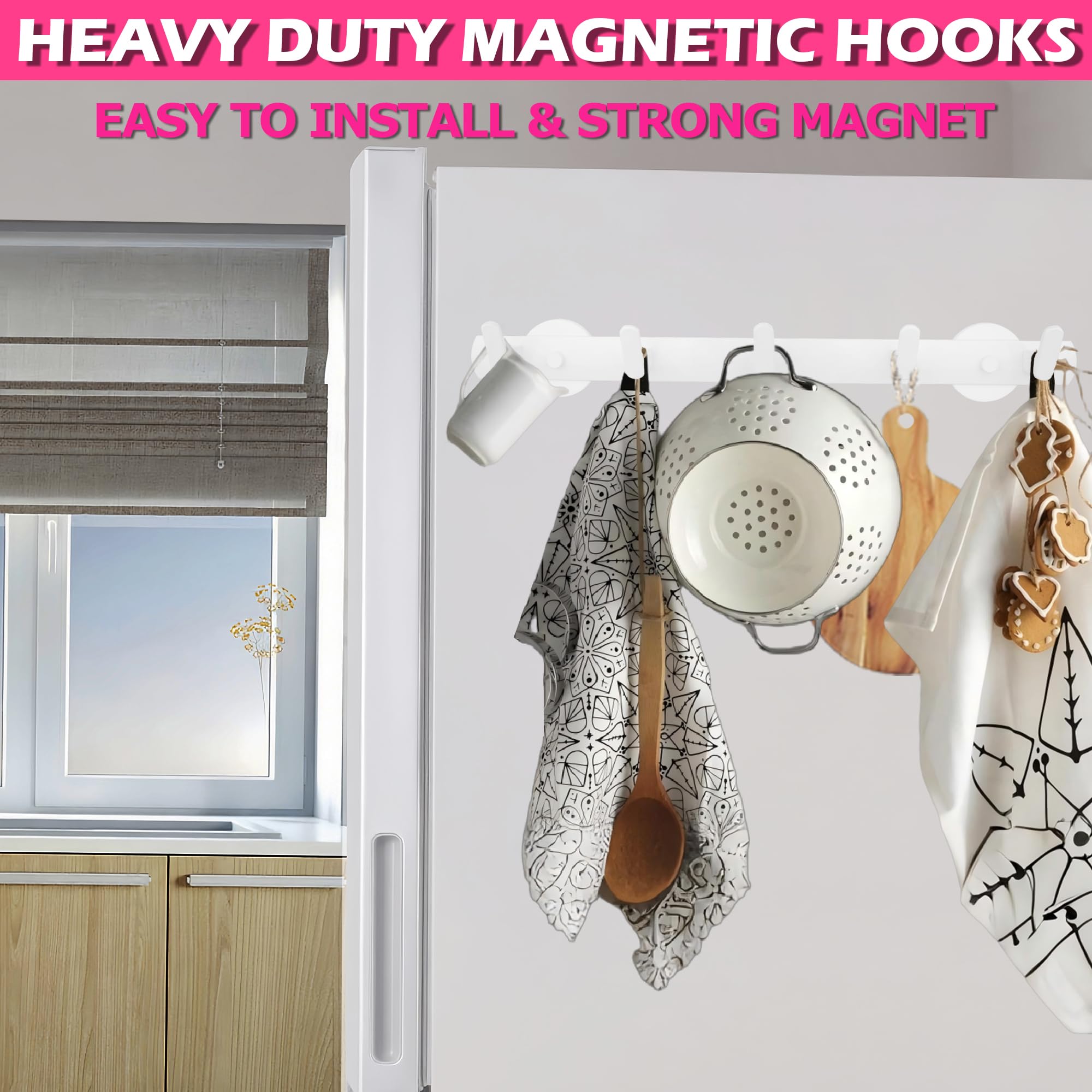 ULIBERMAGNET hanging coat on hook ready for everyday wear.