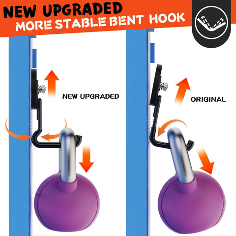 ULIBERMAGNET easy magnetic mount hooks attach without tools to any metal surface.