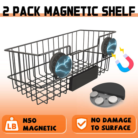 ULIBERMAGNET easy-install magnetic shelf attached without tools