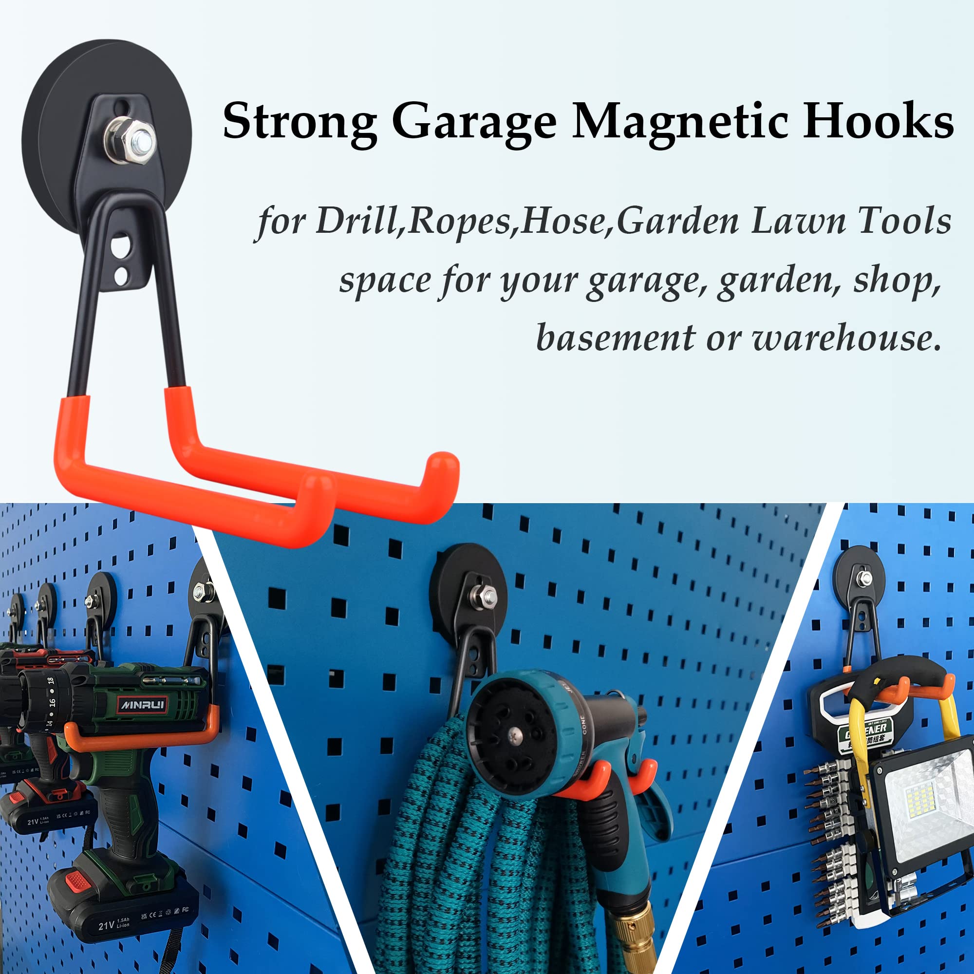ULIBERMAGNET magnetic hooks secure on metal surfaces without surface damage.