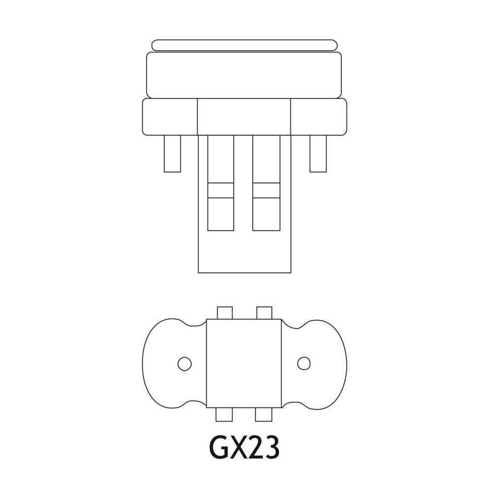 ULIKELED GX23 7W long life up to 30000 hours.