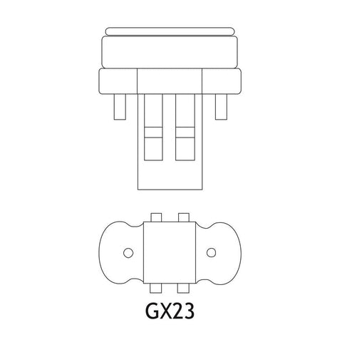 ULIKELED GX23 7W long life up to 30000 hours.