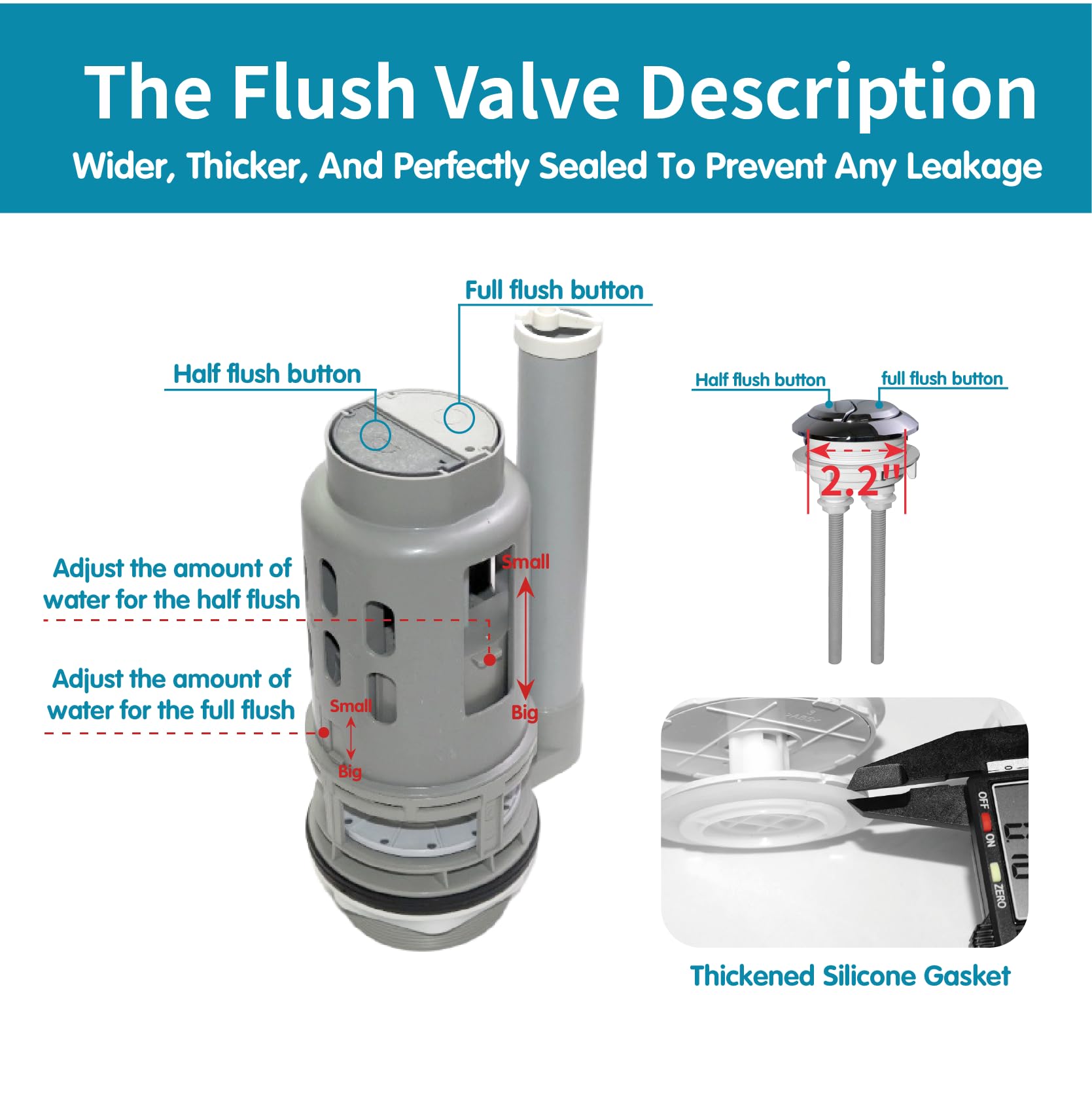 Ulinlo Pouly fill valve for dependable reservoir refill.