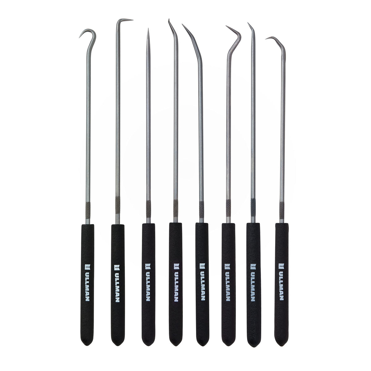 Ullman CHP8-L 8-piece set with cushioned grip for secure handling.