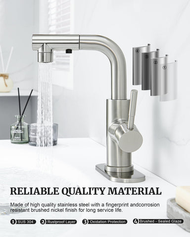 Ultimate Unicorn 1-hole installation ready faucet simplifies upgrades.