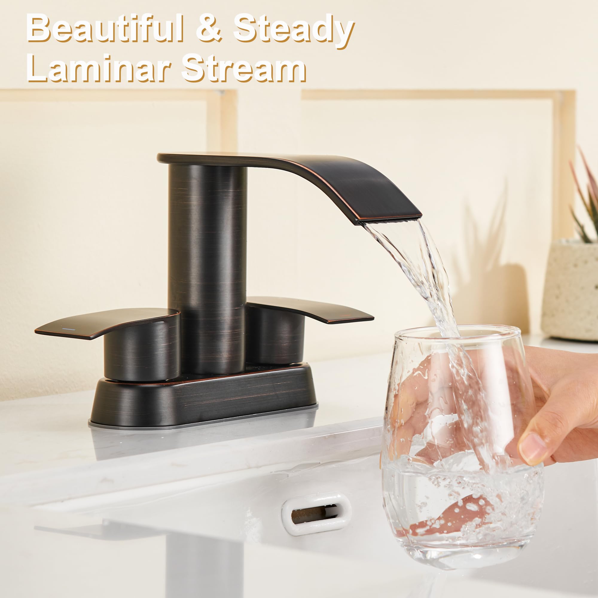 Pop-up drain included with Ultimate Unicorn faucet for quick setup