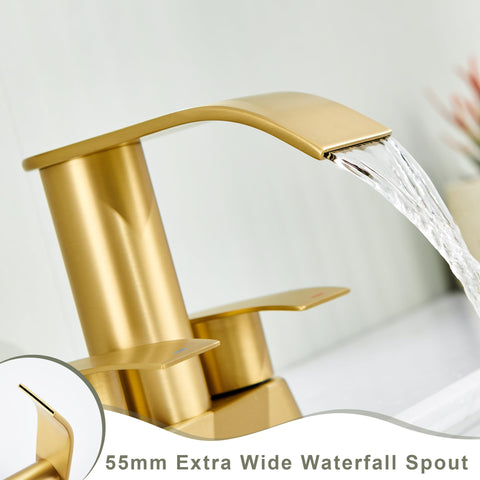Anti-fingerprint brushed finish keeps the faucet looking pristine longer.