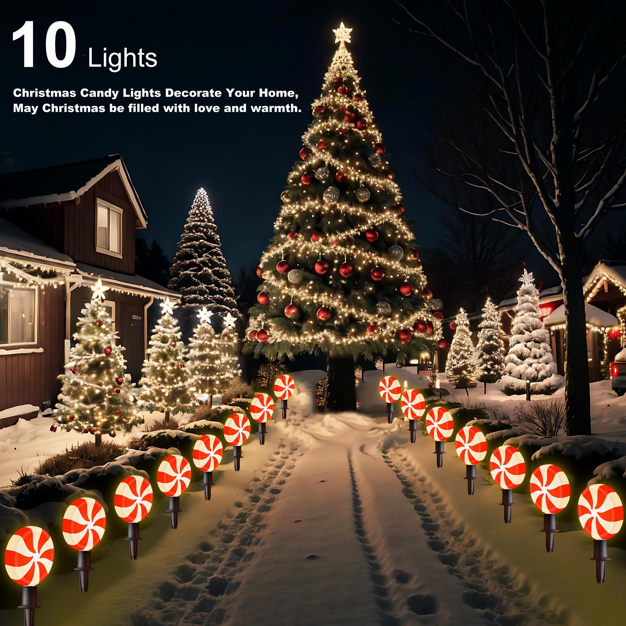 UL-certified construction ensures reliable weather resistance for seasonal décor
