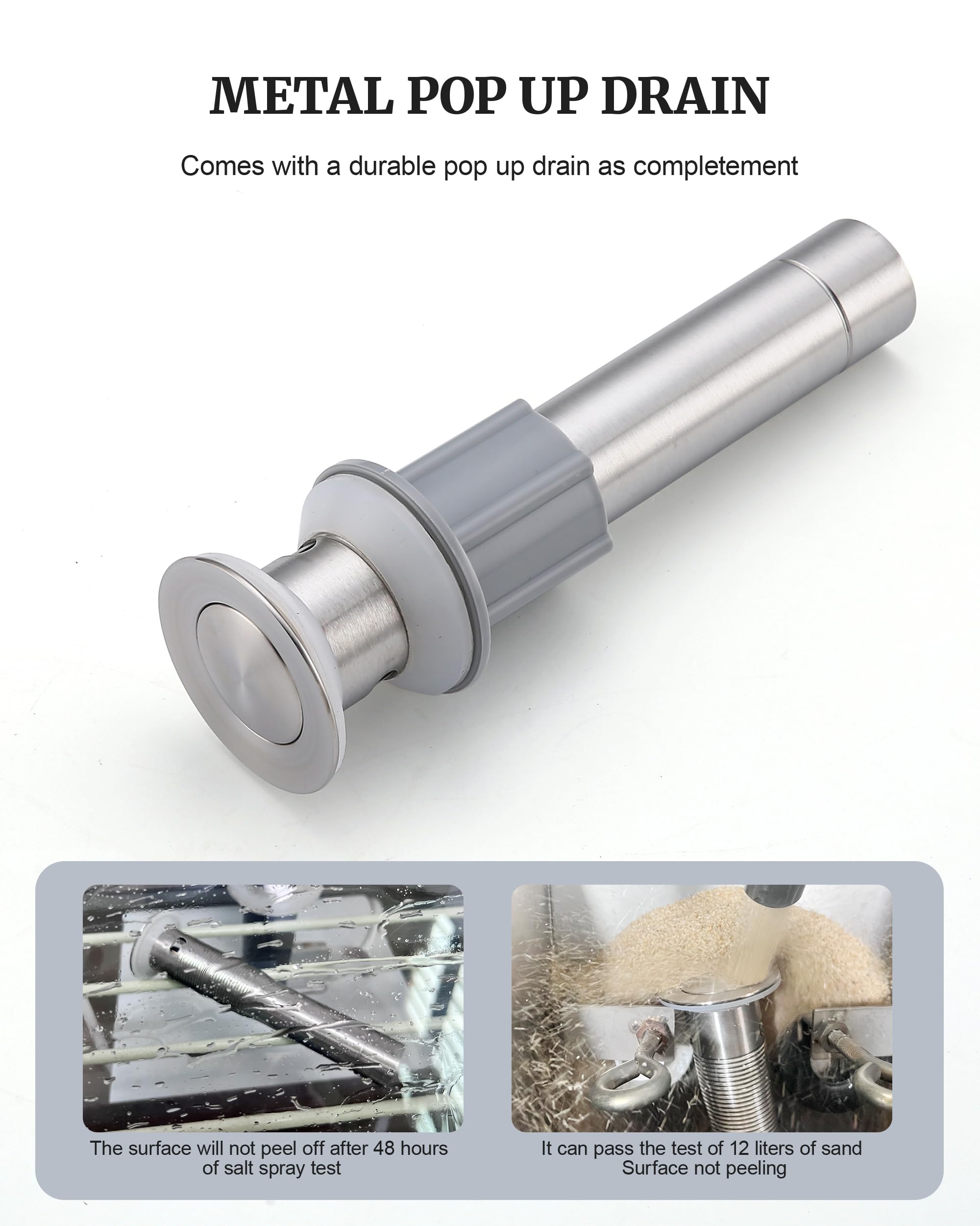 Ultimate Unicorn modern faucet detail showcases contemporary design and durability.
