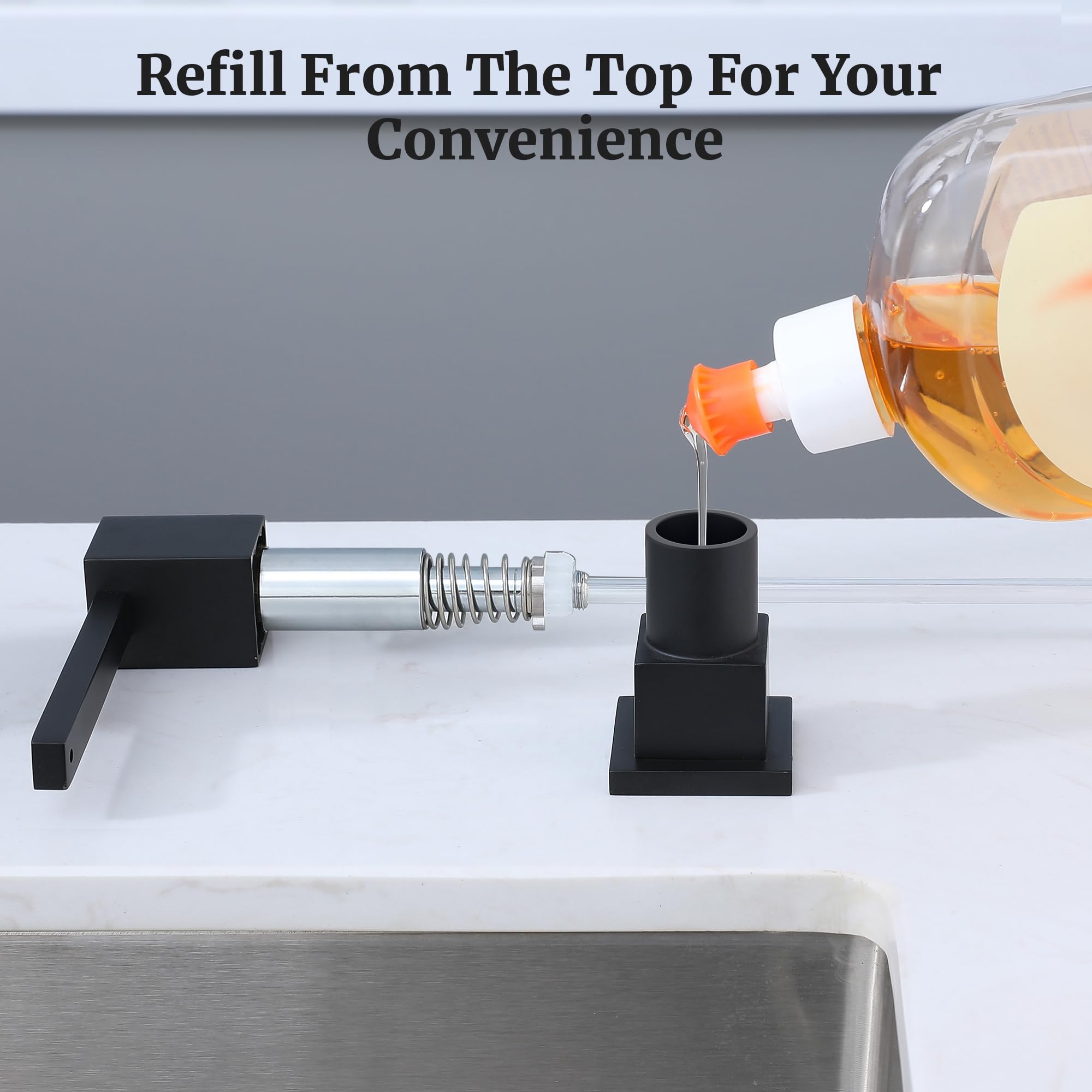 Ultimate Unicorn dispenser on counter displaying elegant kitchen decor