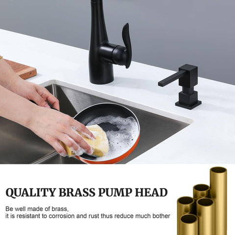 Under-sink installation of Ultimate Unicorn dispenser shown as DIY-friendly