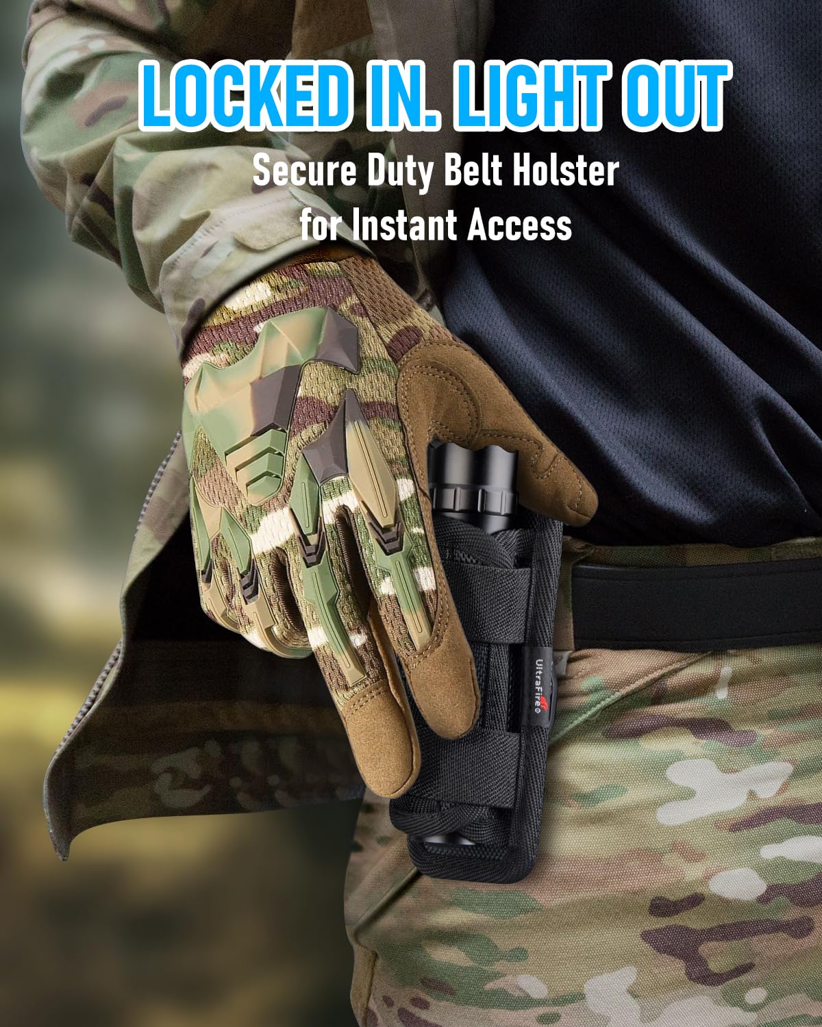 One-mode operation of ULTRAFIRE WF-501B simplifies use in emergencies