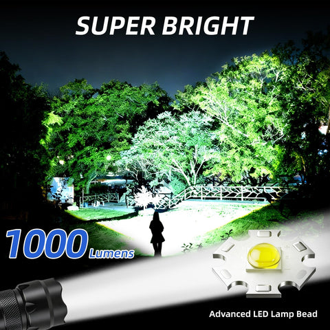 ULTRAFIRE WF-502B side profile highlighting durable aluminum body
