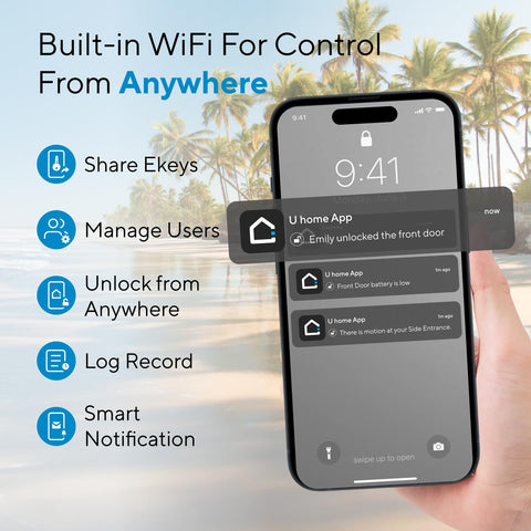 ULTRALOQ Bolt Apple Home compatibility enables Siri unlocking
