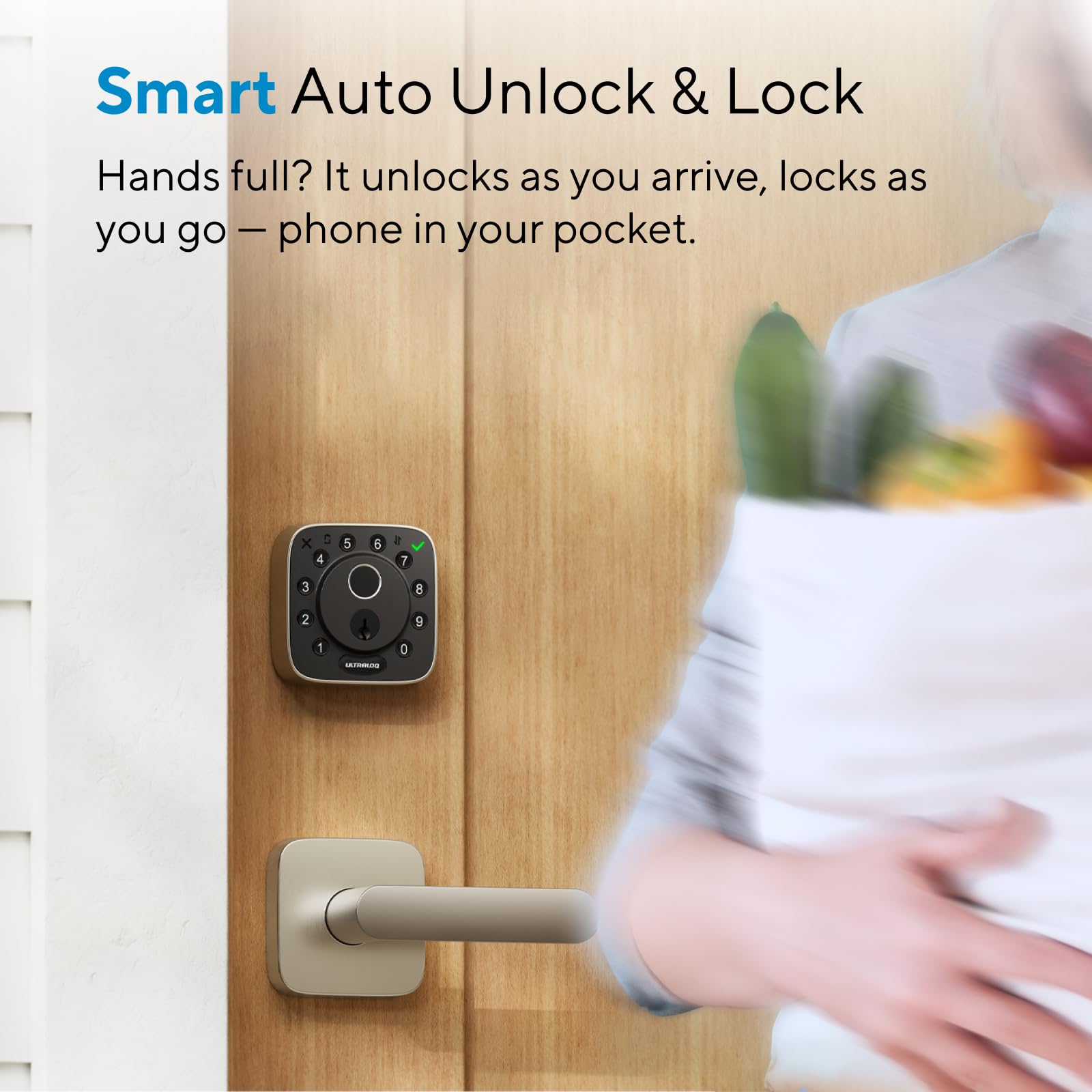 Apple Home integration enables automations and remote control with ULTRALOQ Bolt.