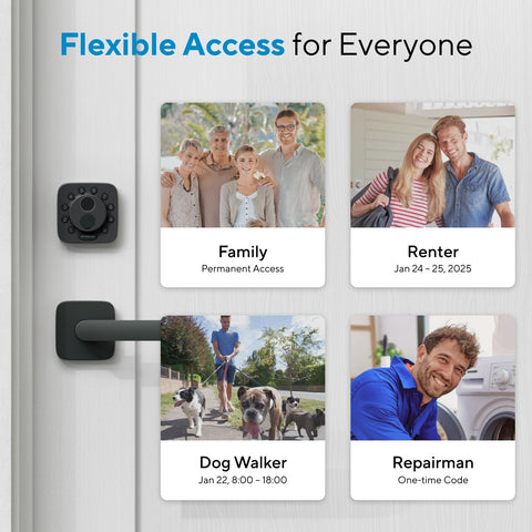 ULTRALOQ Bolt remote access via Wi-Fi keeps doors controllable away from home.