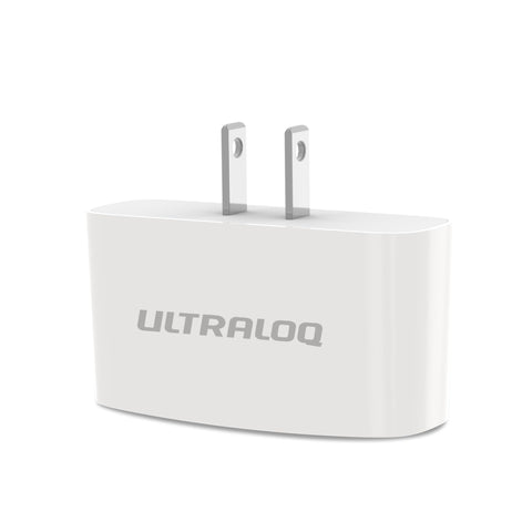 ULTRALOQ Bridge front view enabling remote access and smart home compatibility.