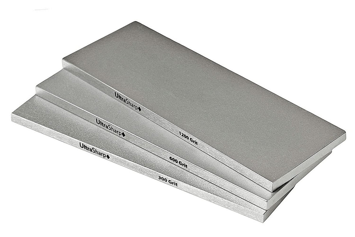 UltraSharp Diamond Stone 300 grit for quick edge refresh on blades.