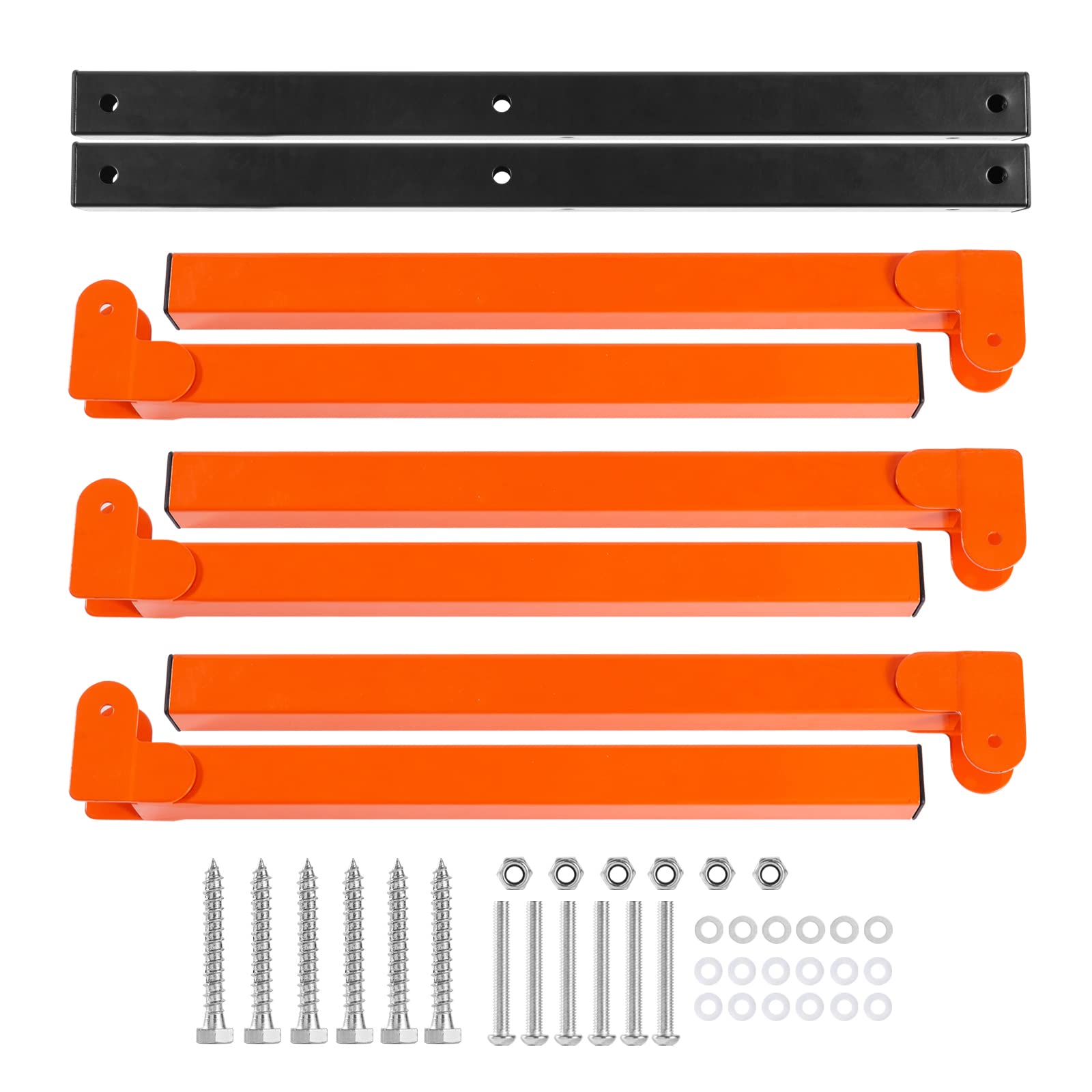 Ultrawall 2-pack wall rack helps maximize wall space and storage.