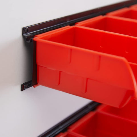 Ultrawall clutter-free workspace with efficient storage solution.