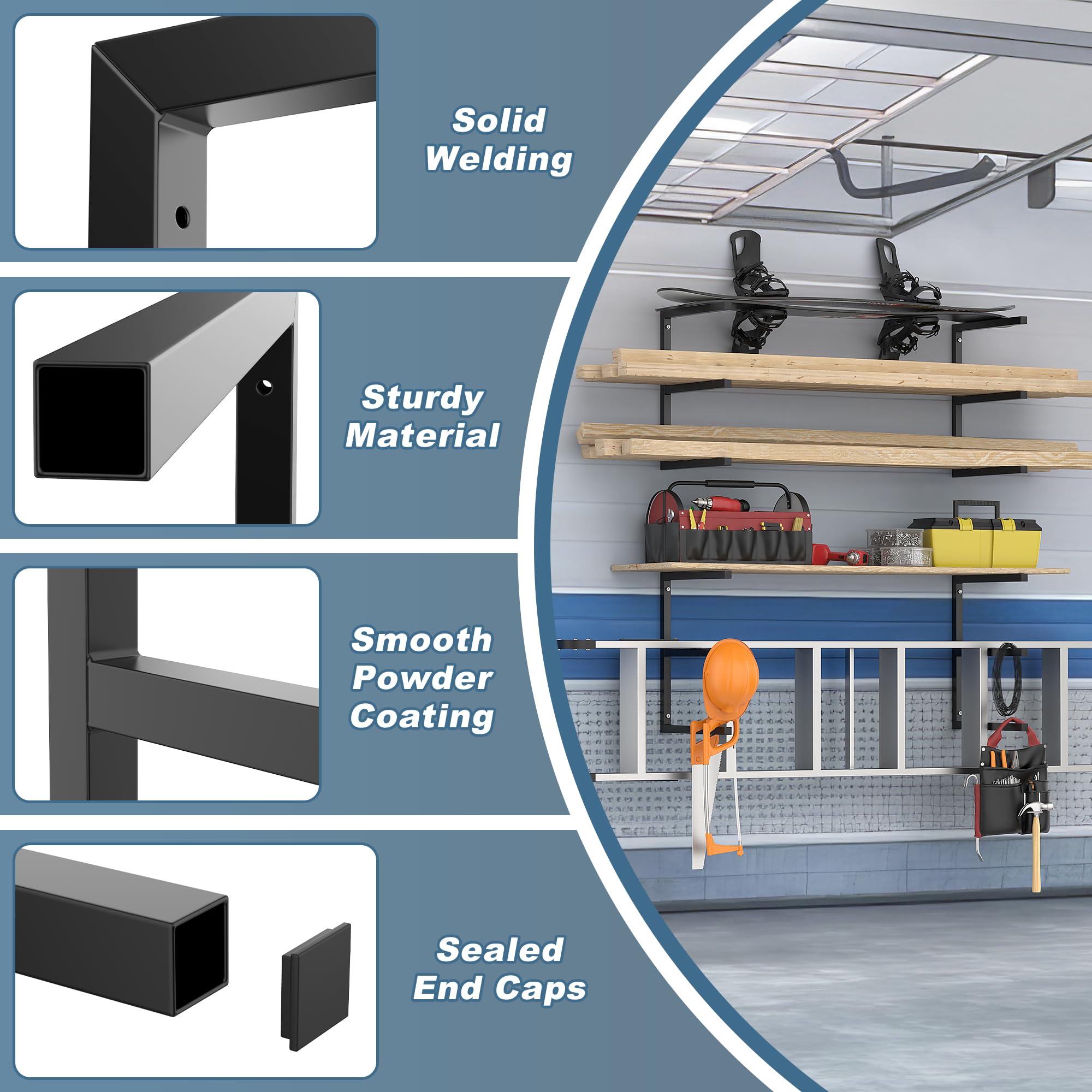 Ultrawall E-shaped design featuring sleek, minimalist storage solution