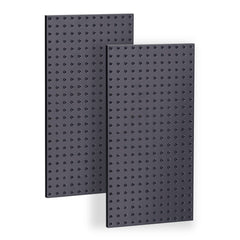 Ultrawall two-panel pegboard wall system keeps garage tools organized and accessible.