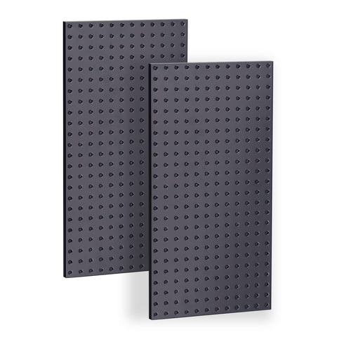 Ultrawall two-panel pegboard wall system keeps garage tools organized and accessible.