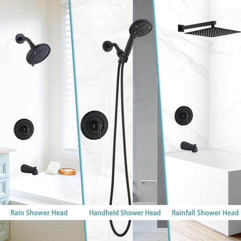 Ultrimkit matte-black finish detail for a contemporary bathroom update.