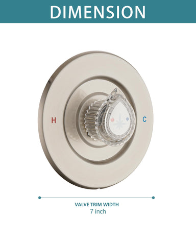 Ultrimkit brushed nickel finish close-up highlights refined style