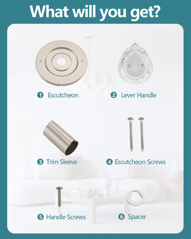 Ultrimkit packaging and components ready for installation