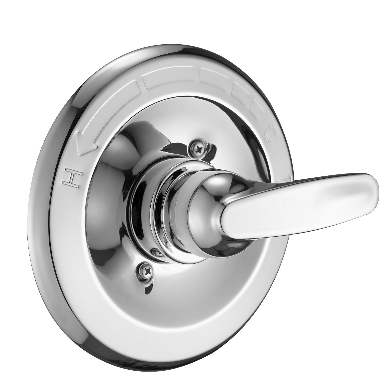 Ultrimkit shower trim kit cover plate with handle provides easy bathroom upgrade.