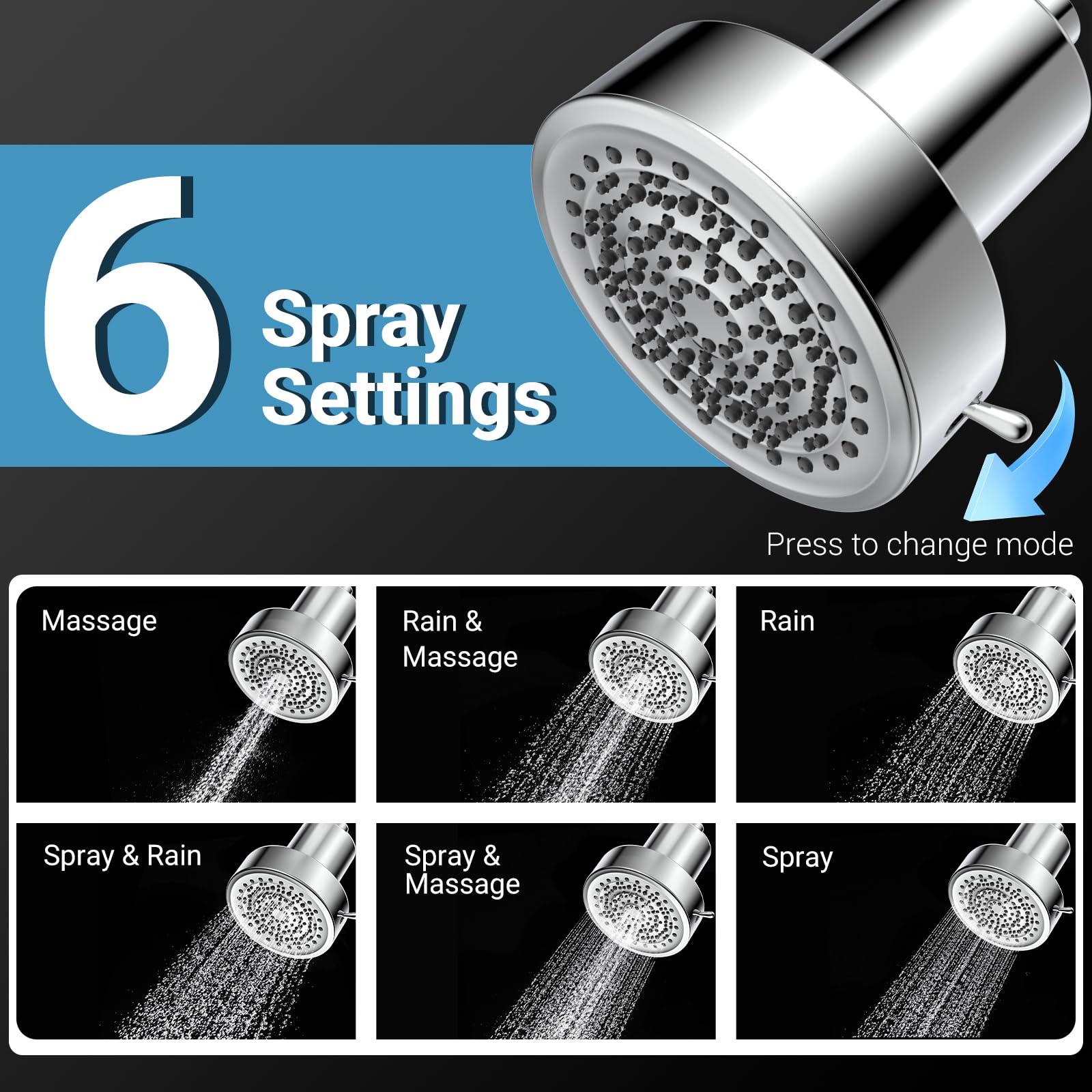 UltrTxenova anti-clog nozzles prevent mineral buildup for steady spray