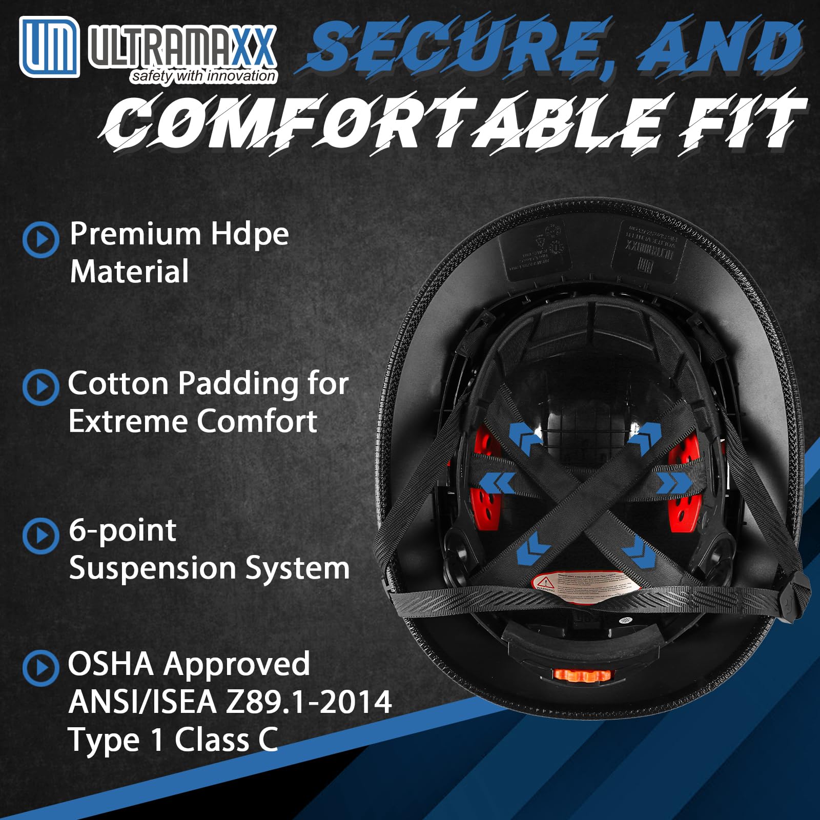 UM Ultramaxx black carbon fiber shell showcases lightweight durability