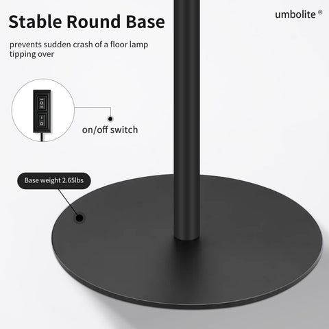 umbolite Lash Light color temperature switch lets warm or cool tones.