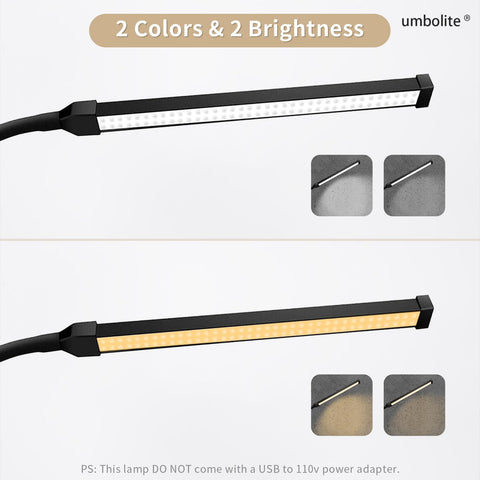 umbolite Lash Light LED panel delivers bright, steady illumination without flicker.