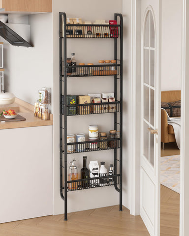 UMDONX kitchen-use configuration stores spices and jars neatly.