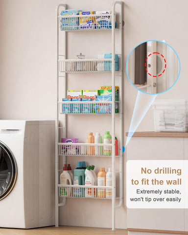 UMDONX rust-resistant metal construction designed for humid bathrooms