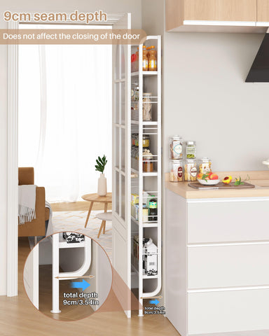 UMDONX stable mount keeps shelves secure when fully loaded.