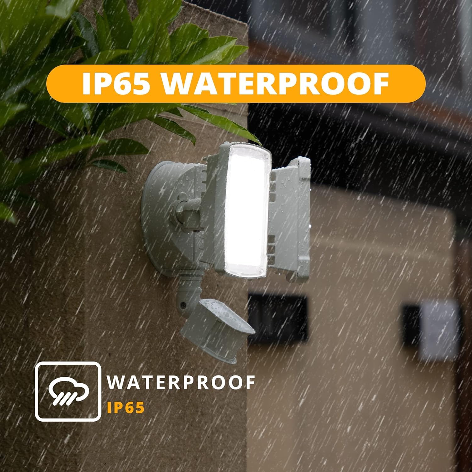 UME dusk-to-dawn function provides hands-free exterior lighting