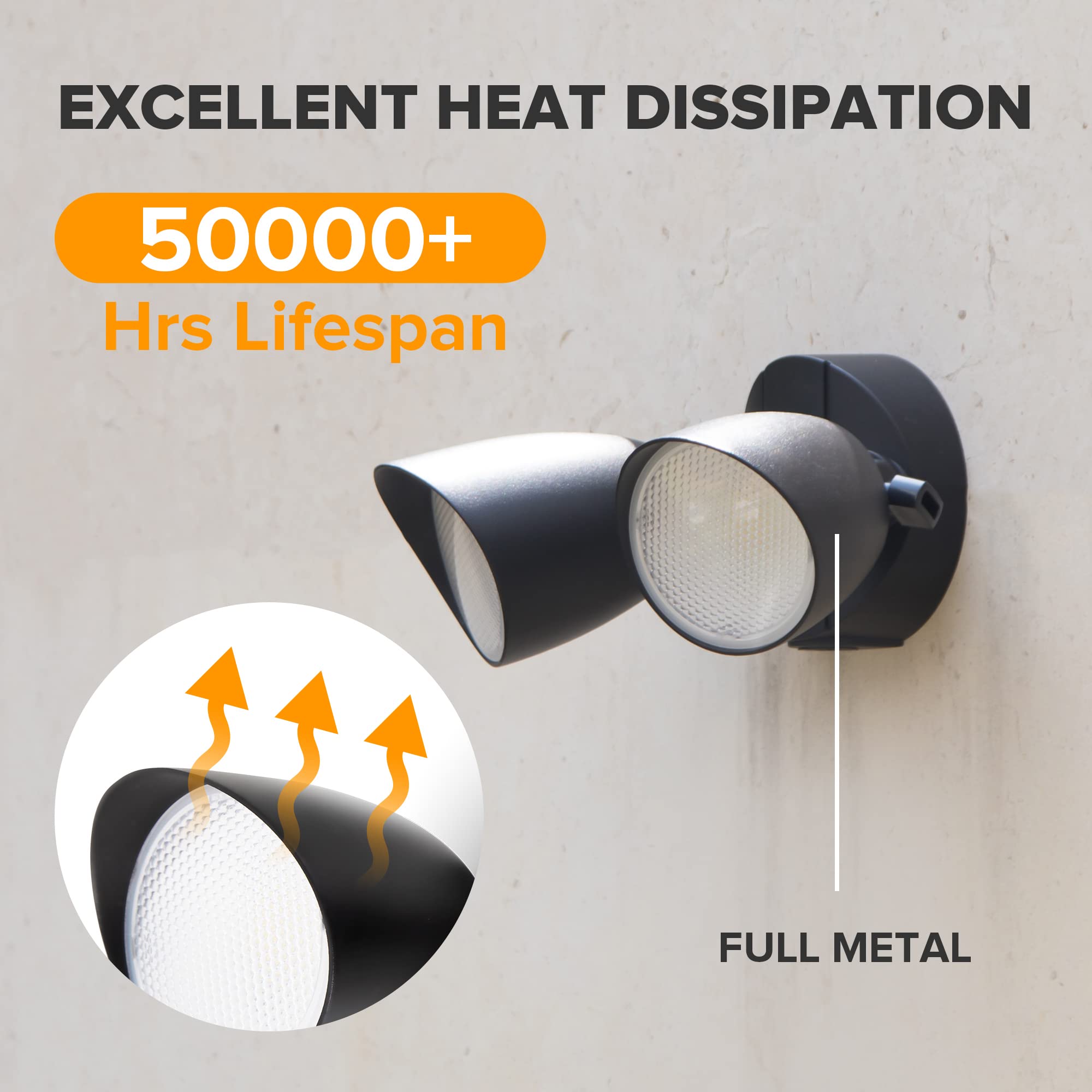 UME weatherproof exterior light built to endure outdoor conditions.