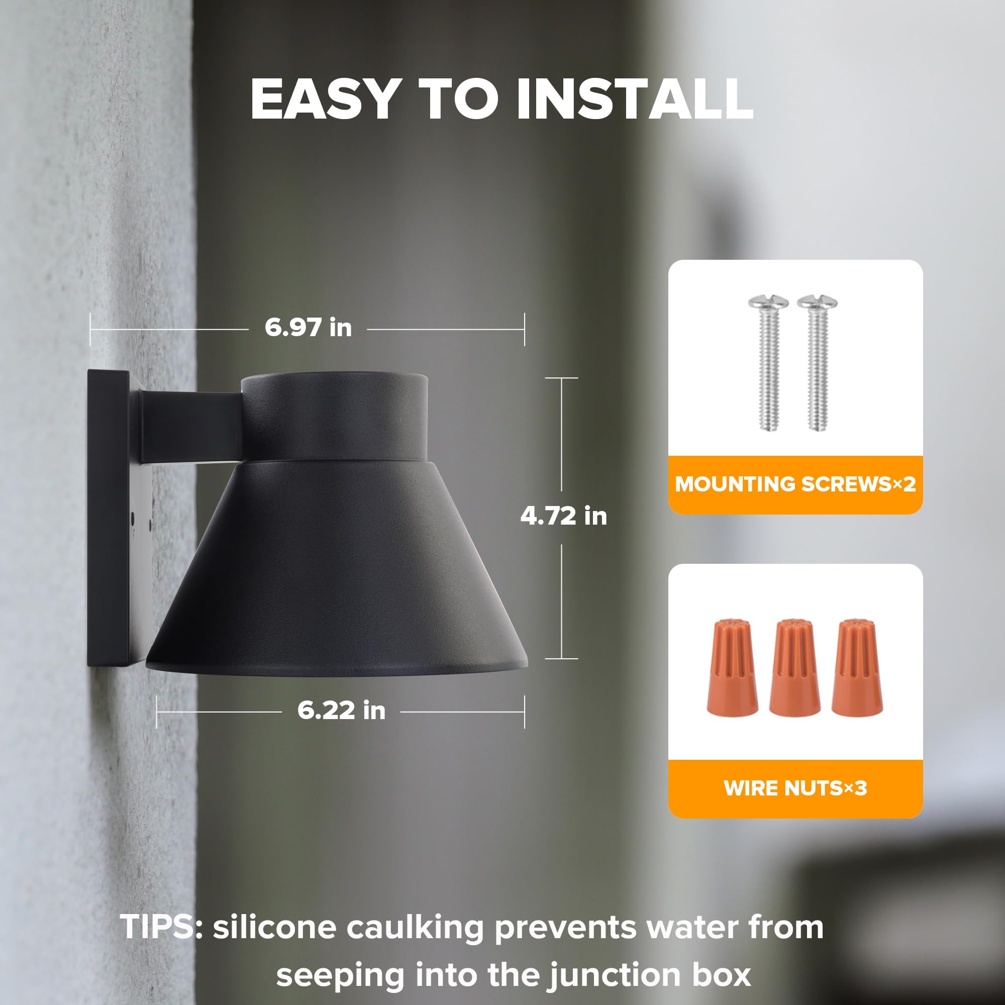 UME easy-install design with included mounting hardware for fast setup.