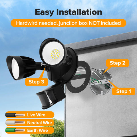 UME wall-mount installation kit enables quick garage or porch setup.