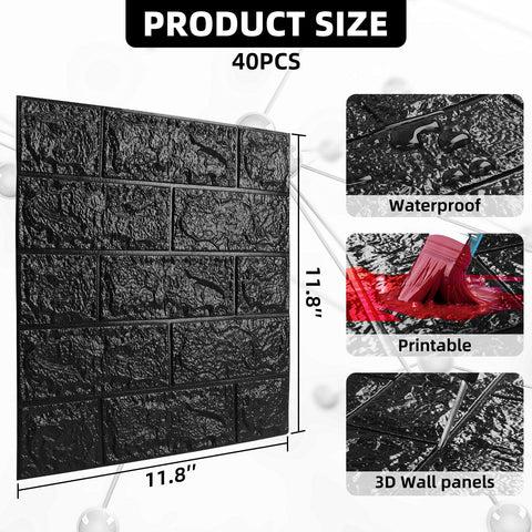Umedol peel-and-stick wall panels demonstrate easy DIY renovation.