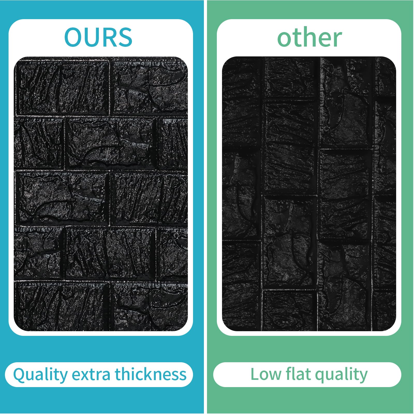 Umedol 3D panels enable a quick DIY makeover for spaces.