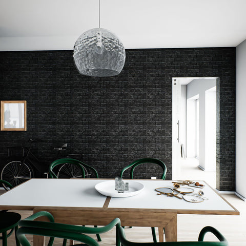 Umedol panels help hide wall imperfections while adding dimension.