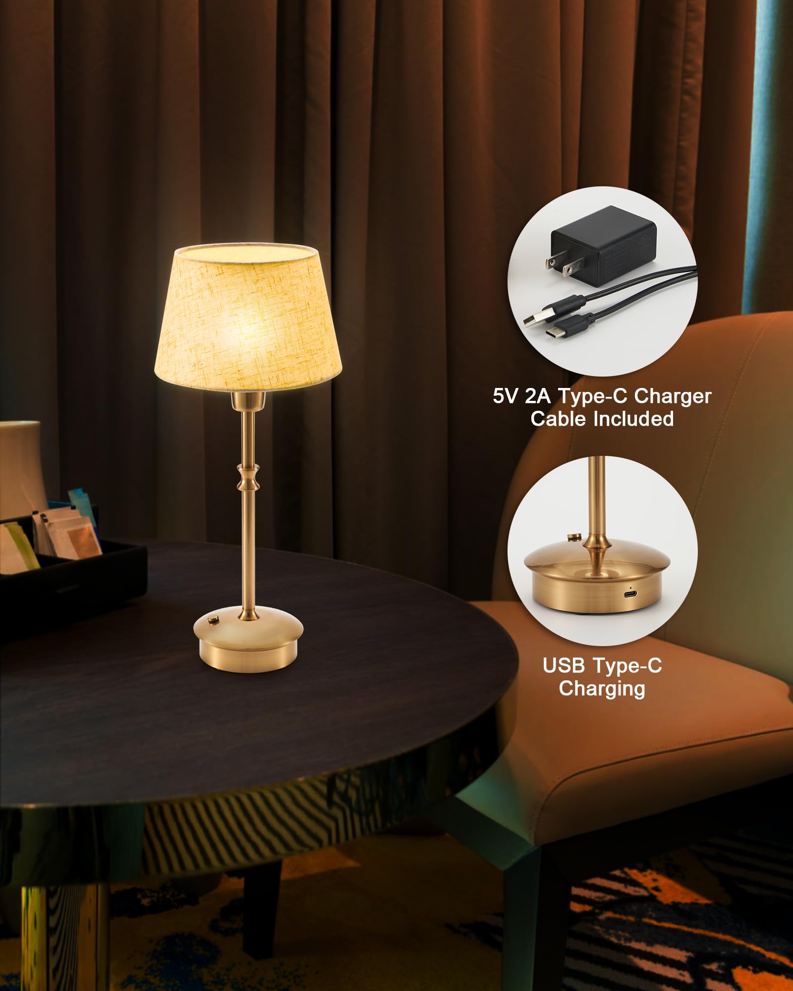 UMEXUS warm glow lighting enhances living room and dining ambience