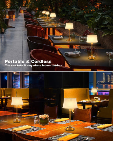 UMEXUS rechargeable cordless lamp kitchen counter provides subtle task lighting.