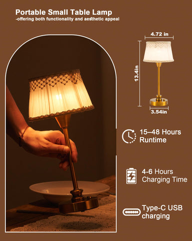 UMEXUS rechargeable cordless lamp outdoor dining setup creates inviting evenings.
